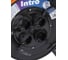 Удлинитель силовой Intro RPE4500-3x2, 5-IP44 уличный на пластиковой катушке с заземлением  4 розетки 50м ПВС 3х2, 5мм2 Б0072041 2