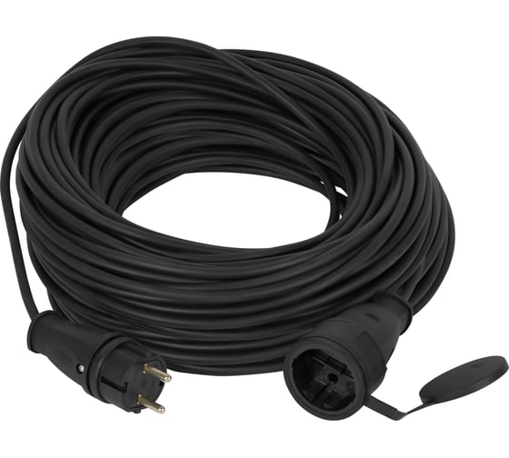 Удлинитель силовой Intro UPKG150-2x1, 5-IP44 уличный в бухте без заземлением 1 розетка 50м КГ 2х1.5мм2 Б0072048