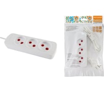 Удлинитель TDM ELECTRIC народный УН3 3 гнезда, 7метров, б/з, ШВВП 2х0,75 мм2 6А/250В SQ1303-1203