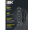 Удлинитель IEK COMFORT У05К 5 мест 5м 3х1,5мм2 16А черный 694689 6