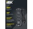 Удлинитель IEK COMFORT У04К 4 места 3м 3х1,5мм2 16А черный 694605 6