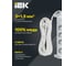 Удлинитель IEK COMFORT У04К 4 места 5м 3х1,5мм2 16А белый 694694 8