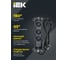 Удлинитель IEK COMFORT У03К 3 места 1,5м 3х1,5мм2 16А черный 694601 6