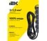 Удлинитель IEK STANDARD У04 4 места 5м 3х1,5мм2 16А черный 695030 5