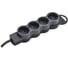 Удлинитель IEK STANDARD У04 4 места 1,5м 3х1,5мм2 16А черный 695025 1
