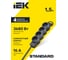 Удлинитель IEK STANDARD У04 4 места 1,5м 3х1,5мм2 16А черный 695025 2