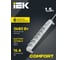 Удлинитель IEK COMFORT У06К 1,5м 3х1,5мм2 16А USB A+C 20Вт белый 694617 6