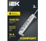 Удлинитель IEK COMFORT У04К 3м 3х1,5мм2 16А USB A+C 20Вт белый 694692 6