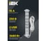 Удлинитель IEK COMFORT У06К 3м 3х1,5мм2 16А USB A+C 20Вт белый 694693 6