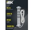 Фильтр сетевой IEK COMFORT СФ-04К 16А 3м 3х1,5мм2 белый 694696 8