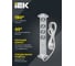 Фильтр сетевой IEK COMFORT СФ-04К 16А 1,5м 3х1,5мм2 белый 694651 9