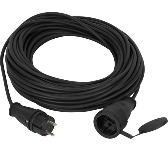 Удлинитель силовой ЭРА GREEN LINE BUH-KG-20m-2x2,5-IP44 в бухте 1 гнездо с крышкой 20м КГ 2x2.5мм2 IP44 Б0072553