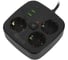 Удлинитель электрический Intro UGES330-B-4USB с заземлением с выключателем 3 розетки + 4xUSB A+C 3м 10А черный Б0069728 6