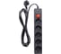 Сетевой фильтр Filum FL-SP5-3.0M-BL черный, 2200 Вт., 5 розеток, шнур 3.0 м., 00-01254069 3