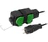 Удлинитель силовой ЭРА GREEN LINE UDL-KG-2x2, 5m-5m-IP44 с крышками 4 розетки 5м КГ 2x2. 5мм2 IP44 Б0072575 2