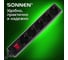 Сетевой фильтр SONNEN U-3518, 5 розеток, заземление, выключатель, 10А, длина 1,8м, черный, 513488 8