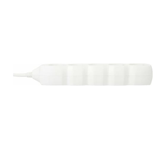 Сетевой удлинитель SONNEN U-155G, 5 розеток, c заземлением, 10 А, 5 м, 511437