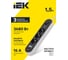 Фильтр сетевой IEK СФ-03К 16А USB A+C 20Вт 1,5м 3х1,5мм2 черный WFP10-16-03-01-ZKU-K02 6