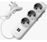 Удлинитель ELBI Myra с заземлением 3 входа с защитными шторками USB 3м (3x1,5) 527-040203-321 1