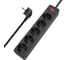 Сетевой фильтр 5bites GARDA 5S / 3*0.75мм2 / 1м / BLACK SP5B-510 1