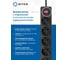 Сетевой фильтр 5bites GARDA 5S / 3*0.75мм2 / 1м / BLACK SP5B-510 4