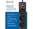 Сетевой фильтр 5bites GARDA 4S / 3*0.75мм2 / 1м / BLACK SP4B-510 4