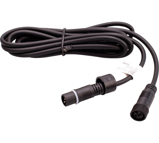 Удлинитель Uniel UCX-F90 E/3M/BK UL-00013225