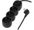 Удлинитель электрический Jazzway EX-03GS-500-bk (3 x 5м) 3 розетки, заземление, шторки, выключатель 5075764 8