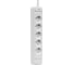 Сетевой фильтр AGNI плоский 5 розеток, 2 метра, белый TP-FS5E TP-FS5E-2m-white 5