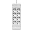 Сетевой фильтр AGNI плоский 8 розеток, 2 метра, белый TP-FS8E TP-FS8E-2m-white 1