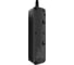 Cетевой фильтр AGNI плоский 3 розетки, 10 метров, чёрный TP-FD3E TP-FD3E-10m-black 3