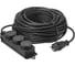 Силовой удлинитель-шнур Voltface 3 гнезда, с/з КГ 3х2.5 3м IP44 VOLT-100-02-04 1