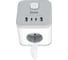 Сетевой удлинитель BURO BU-PC3.1UС-W 1.5м (3 розетки) белый (коробка) 2090219 2