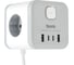 Сетевой удлинитель BURO BU-PC3.1UС-W 1.5м (3 розетки) белый (коробка) 2090219 7