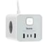 Сетевой удлинитель BURO BU-PTE4.1UC-W 1.5м (4 розетки) белый (коробка) 2090199 1