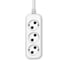 Сетевой удлинитель BURO BU-PSL3.1/W 1.5м (3 розетки) белый (пакет ПЭ) 475331 3