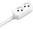Сетевой удлинитель BURO BU-PSL2.5/W 5м (2 розетки) белый (пакет ПЭ) 475310 1