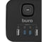 Сетевой удлинитель BURO BU-PC3.1UС-Plus-B 1.5м (3 розетки) черный (коробка) 2090223 3