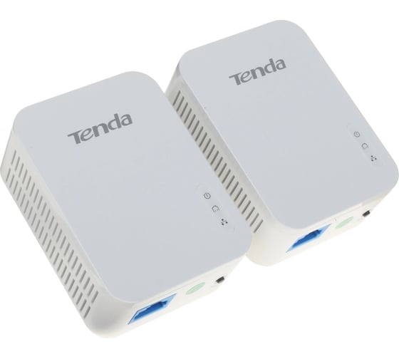 Набор 2хPowerLine адаптеров PH3 AV1000, 1000 Мбит/с, в комплекте - 2 шт (P3) tenda 10000034258
