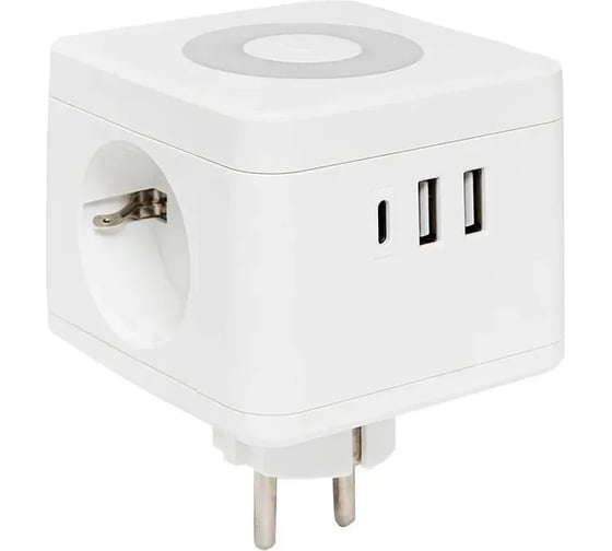 Сетевой фильтр Datts Cube Adapter MP-80010 1