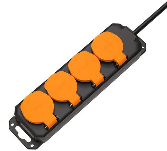 Удлинитель силовой Filum FL-PEC-4SCH-IP44 IP44, 4 розетки Schuko с кабелем 3х1.5 длиной 1.5 м 00-01288662