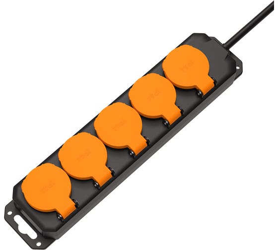 Удлинитель силовой Filum FL-PEC-5SCH-IP44 IP44, 5 розеток Schuko с кабелем 3х1.5 длиной 1.5 м 00-01288663