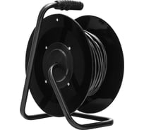 Силовой удлинитель на стальной катушке СИБРТЕХ КГ 3х2,5 мм, 20м, 4 розетки, 16А, тип УХз-16 95878