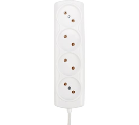 Удлинитель PROCONNECT OPTIMA 4 гнезда 7 м 2x0,75 мм2 белый 11-7223