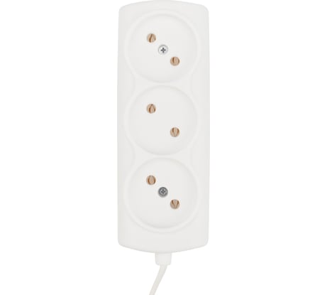 Удлинитель PROCONNECT STANDARD 3 гнезда 3 м 2x0,75 мм2 белый 11-7211