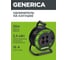 Катушка GENERICA УК20 с т/з 4 места 2P+PE/20м 3x1,5мм2 WKP20-16-04-20-G 8