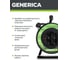 Катушка GENERICA УК30 с т/з 4 места 2P+PE/30м 3x1,0мм2 WKP10-10-04-30-G 9