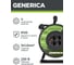 Катушка GENERICA УК40 с т/з 4 места 2P+PE/40м 3x1,0мм2 WKP10-10-04-40-G 8
