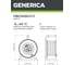 Катушка GENERICA УК40 с т/з 4 места 2P+PE/40м 3x1,0мм2 WKP10-10-04-40-G 11