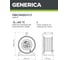 Катушка GENERICA УК40 с т/з 4 места 2P+PE/40м 3x1,5мм2 WKP20-16-04-40-G 11